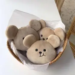 Cartoon Teddy Bear Wallet Bear Bag Cute Coin Wallet Plush Coin Purse Ultra -mini bag Fashion Purses And Handbags Girls Purse