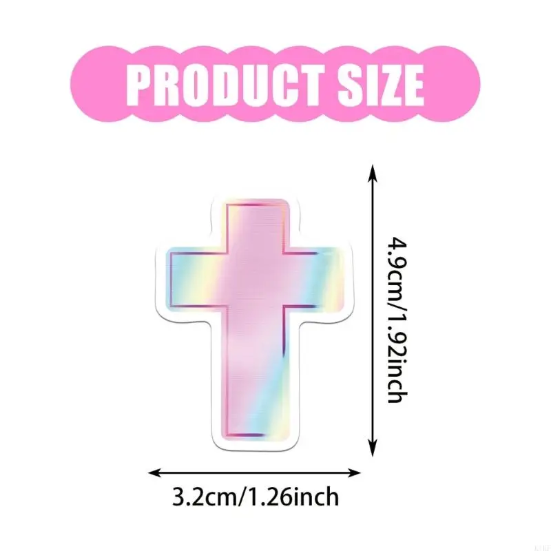 Motivational Scripture Sticker Aesthetic Sticker for Water Bottle Scrapbook Car K1KF