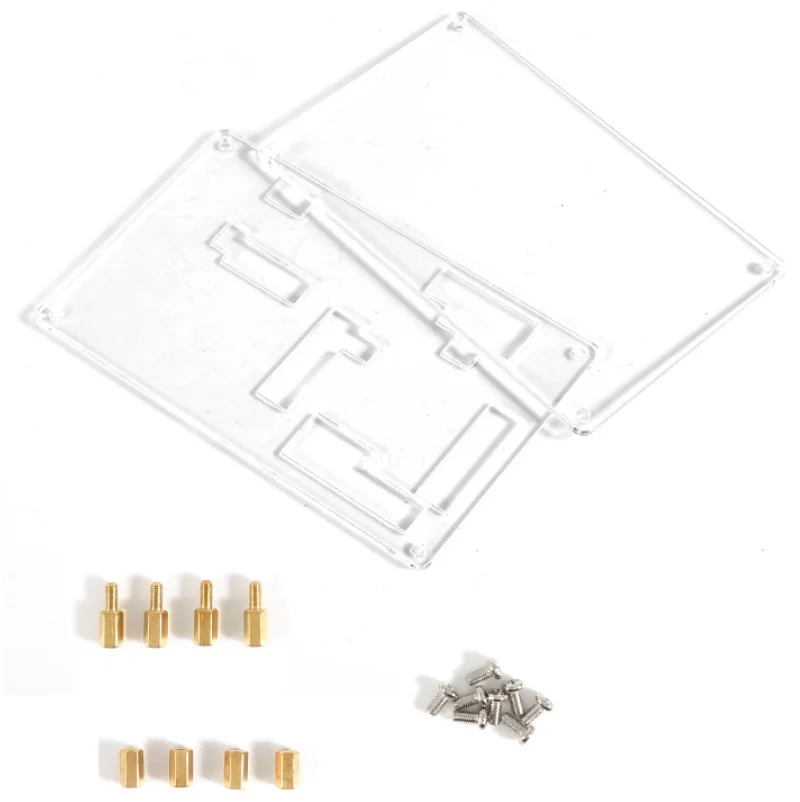 Transparent acrylic case for HackRF One SDR Development Board