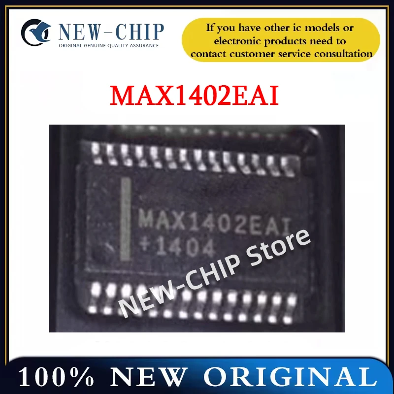 

2PCS-20PCS/LOT MAX1402EAI SSOP-28 Digital to analog converter chip New Original MAX1402