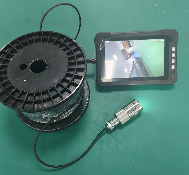 100M IP68 Waterproof  7inch 4k 5MP  Corrosion Preventive  Shipboard Aquarium Camera Kit