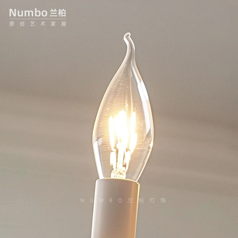 Lustre, lustre d'art crème vent