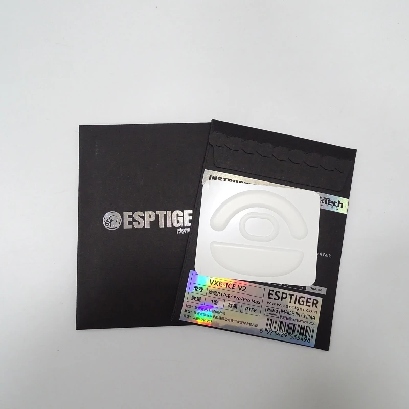 Esportstiger Mouse Skates Mouse Glides Feet Pad Sticker for VGN VXE Mouse Round Curveds Edges