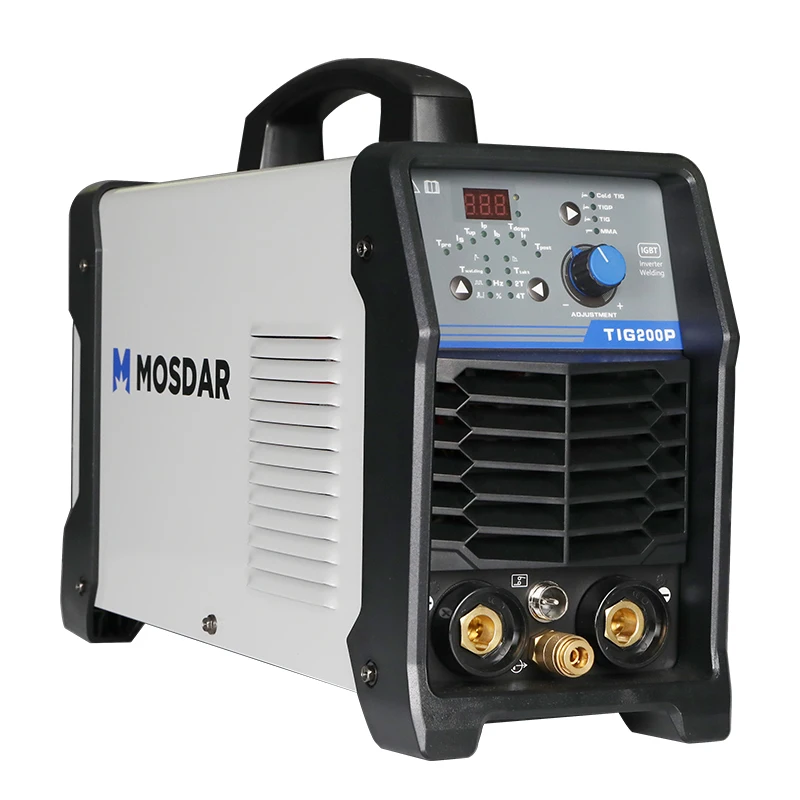 MOSDAR TIG200P Inverter Welder Multi Function MMA TIG Pulse Cold TIG 200 Amp Portable ARC WELDING MACHINE