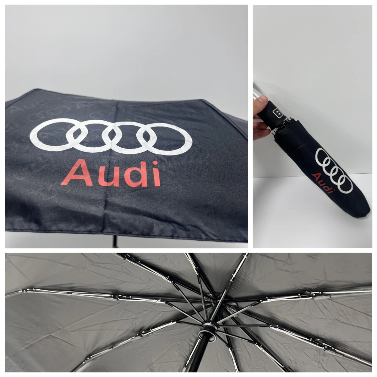 

High-end Car Folding Sunshade Windproof Umbrella For Audi A8 Q5 A1 A2 A3 A4 A5 A6 A7 Q1 Q2 Q3 Q4 Q6 Q7 Q8 TT RS3 RS4 RS5 RS6 RS7