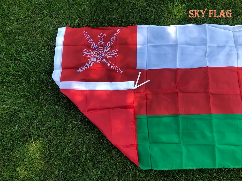 Oman Flag 90x150cm Sultanate of Oman Flag 3x5ft high quality polyester hanging Oman flag banner for decoration