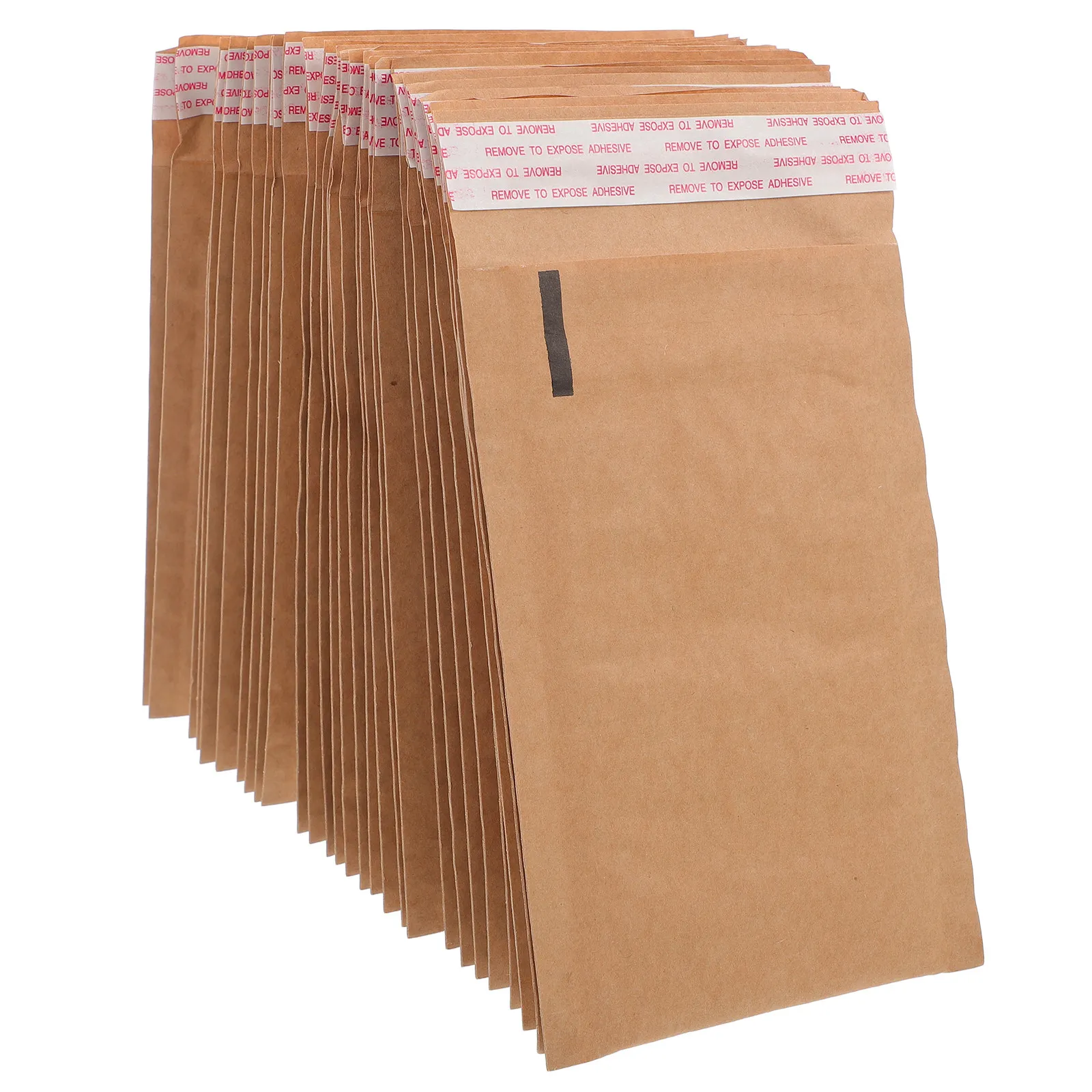

50Pcs Padded Mailer Kraft Paper Envelope Double Layer Shock-Absorbing Packaging Pouch Small Shipping Bags for Business Supplies