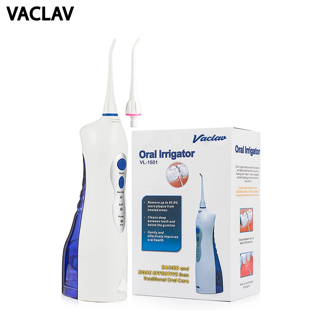 Vaclav Dental Flosser Oral Dental Irrigator Water Flosser Dental Floss Water Floss Tooth Pick Dental Water Jet Oral Irrigation