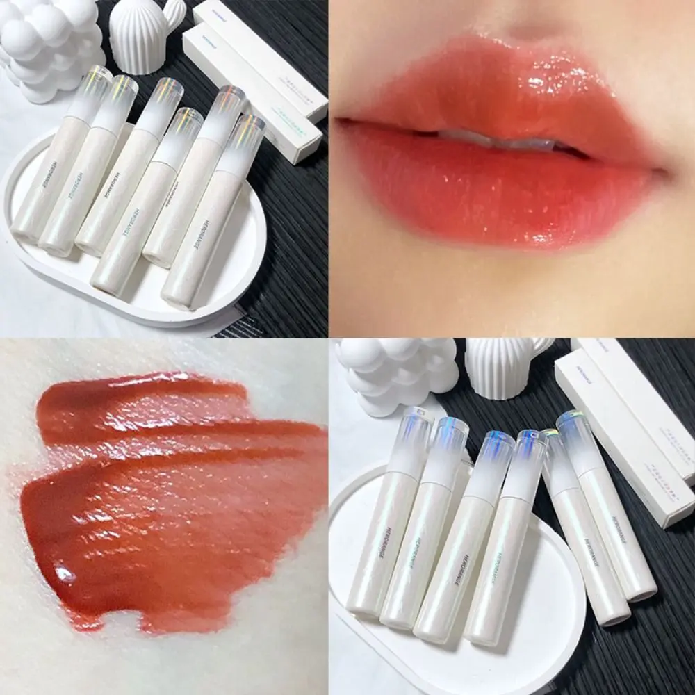 6 colori specchio smalto per labbra cosmetici idratare specchio a lunga durata Lipgloss strumento di trucco impermeabile rossetto setoso donne