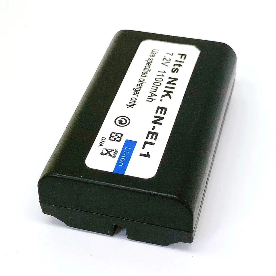 

EN-EL1 Camera Battery Pack 7.2v 1100mAh Rechargeable
