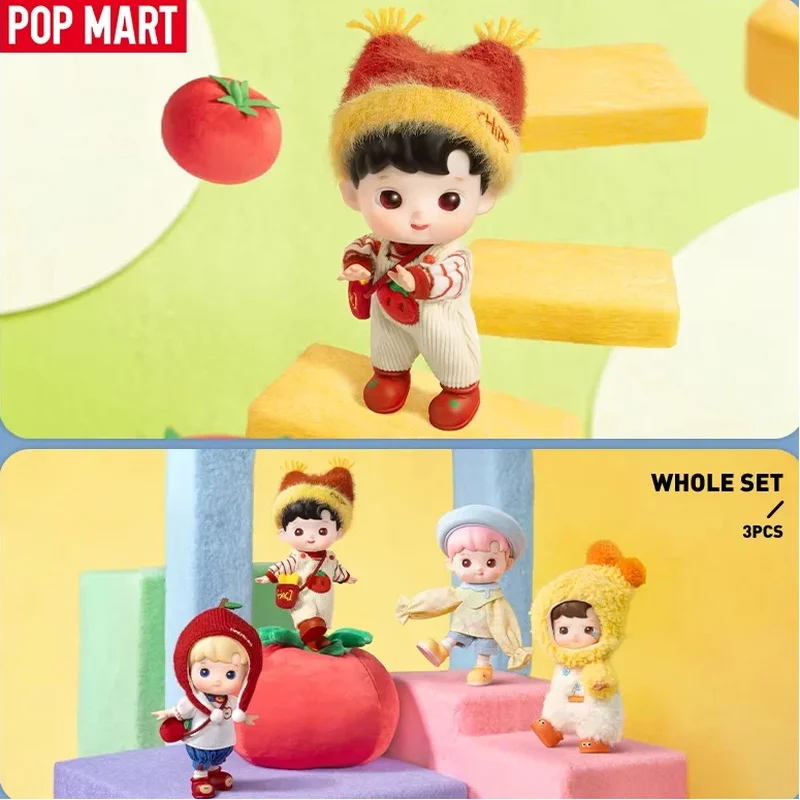 

Официальные оригинальные фигурки Pop Mart 1/12 Hacipupu Small Greedy Bag Series, подвижные куклы в закрытой упаковке, мультяшные подарки на Рождество и день рождения