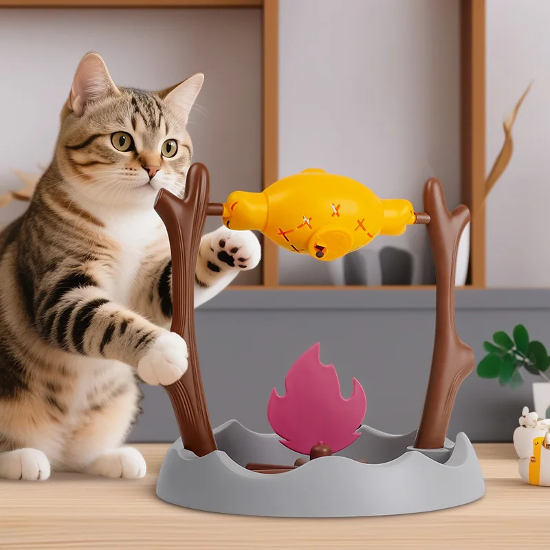 

Диспенсер для кошек, игрушка-головоломка, интерактивная медленная кормушка, тренировка ароматов для кошек, котят, домашняя игра, подарок на день рождения