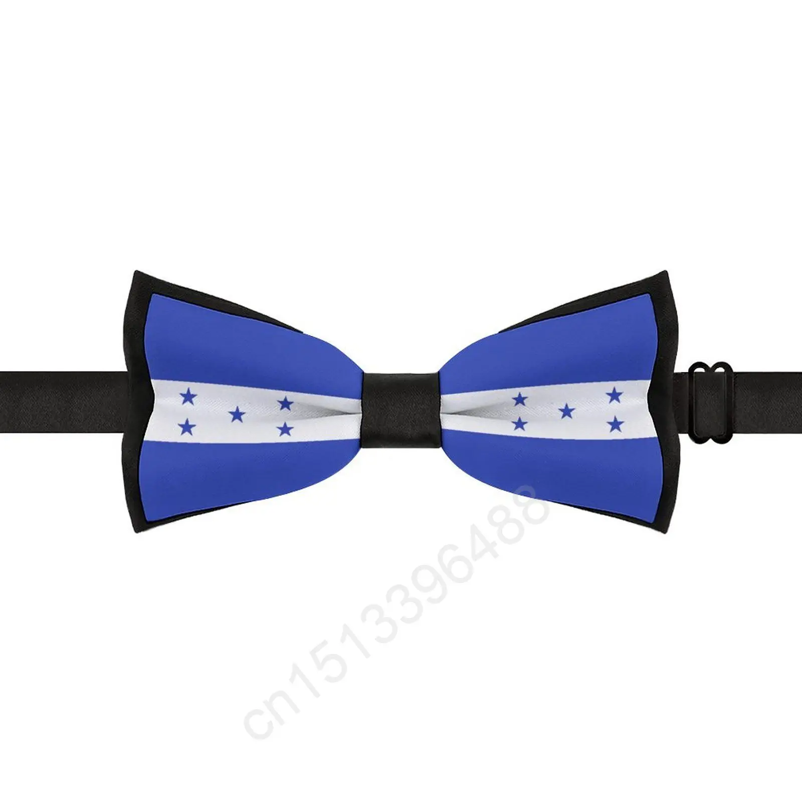 

2025 полиэстер Гондурас флаг галстук-бабочка для мужчин модные повседневные мужские галстуки-бабочки галстук для свадебной вечеринки костюмы галстук