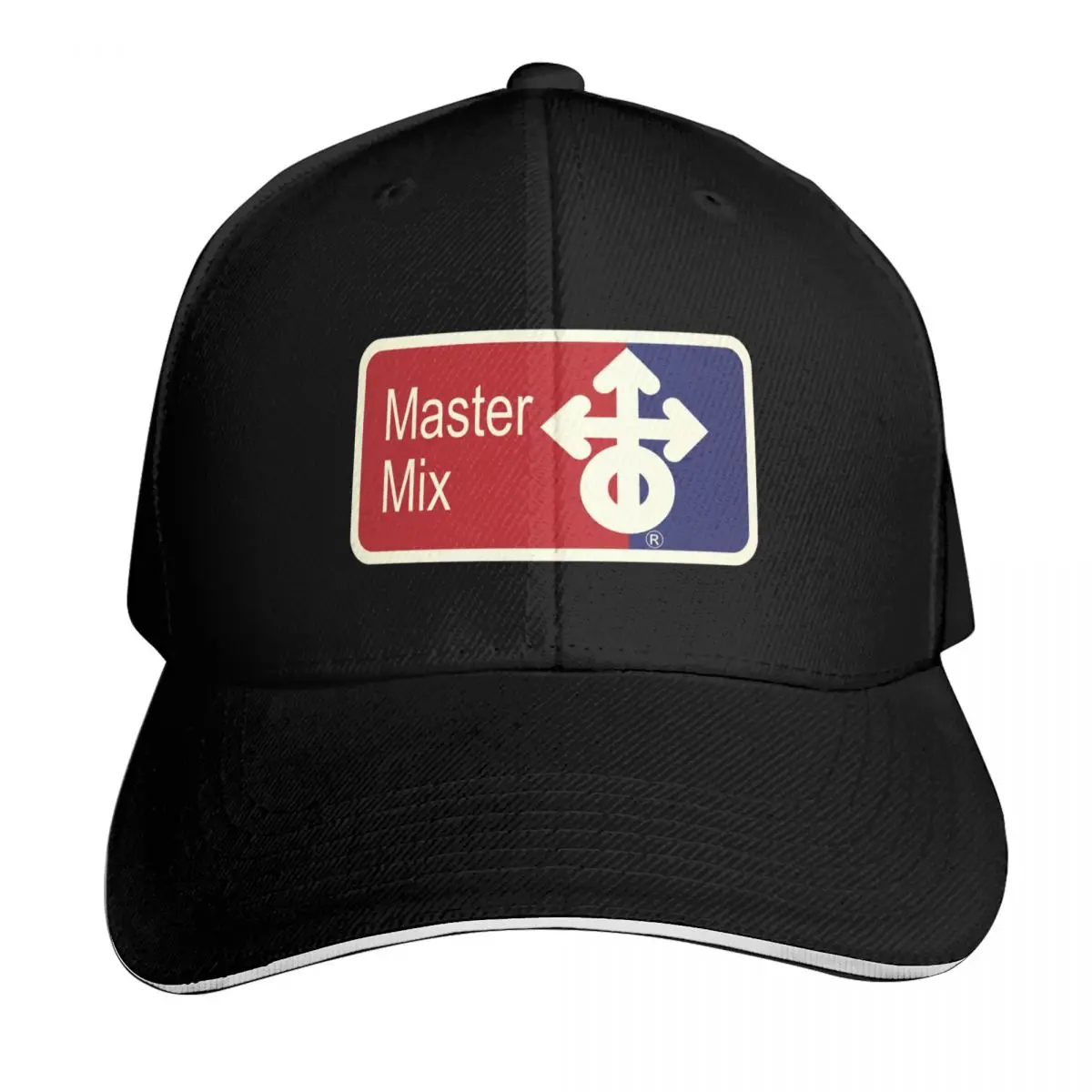 Master Mix Logo Arthur Russell Baseball Cap Vintage Retro Embroidered Lightweight Packable Gift for Him Her