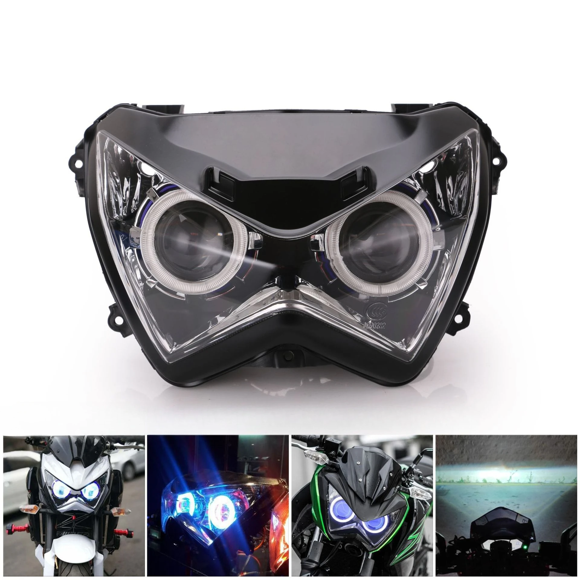 Motorcycle modification accessories Angel eyes Car headlights Daytime running lights