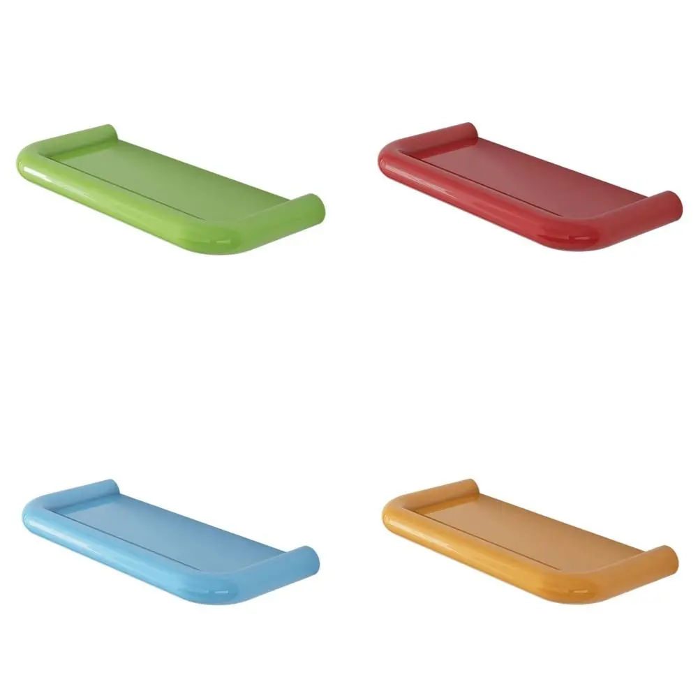 

Настенная полочка для ванной комнаты деревянная