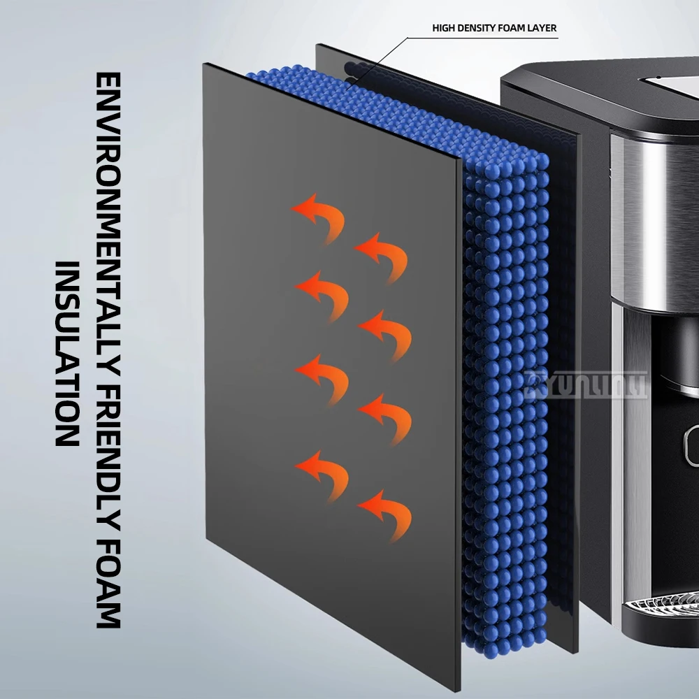 ماكينة صنع الثلج الأوتوماتيكية المحمولة 3 في 1 كسارة الثلج آلة المياه الباردة ماكينة Maquina De Gelo Em Cubos A Glace #2