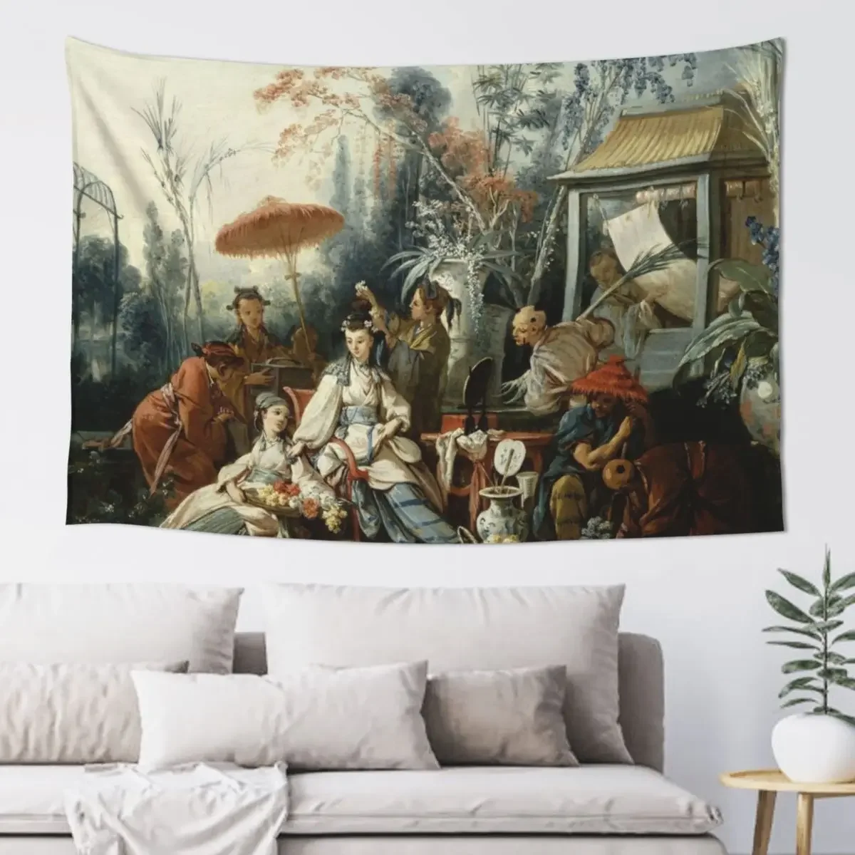 

Le Jardin Chinois by Franois Boucher Tapestry Wall Deco Room Decoration Accessories Tapestry