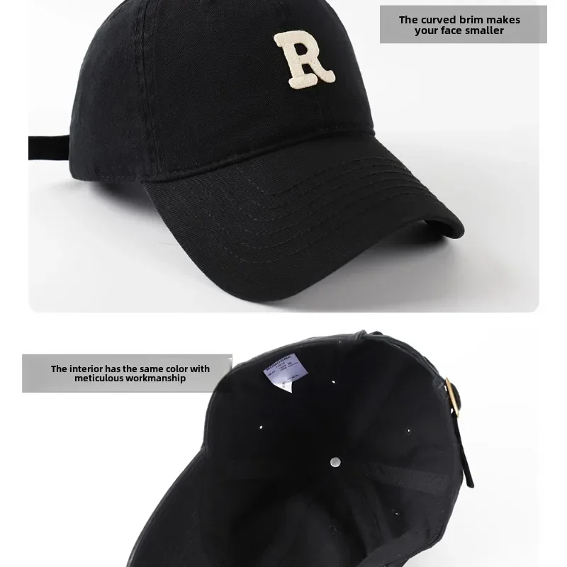 100% Cotton Caps for Men  Unisex Large Size Baseball Cap Summer Big Head XL  Size Hat Men 63cm Trucker Caps 62CM Dad Cap