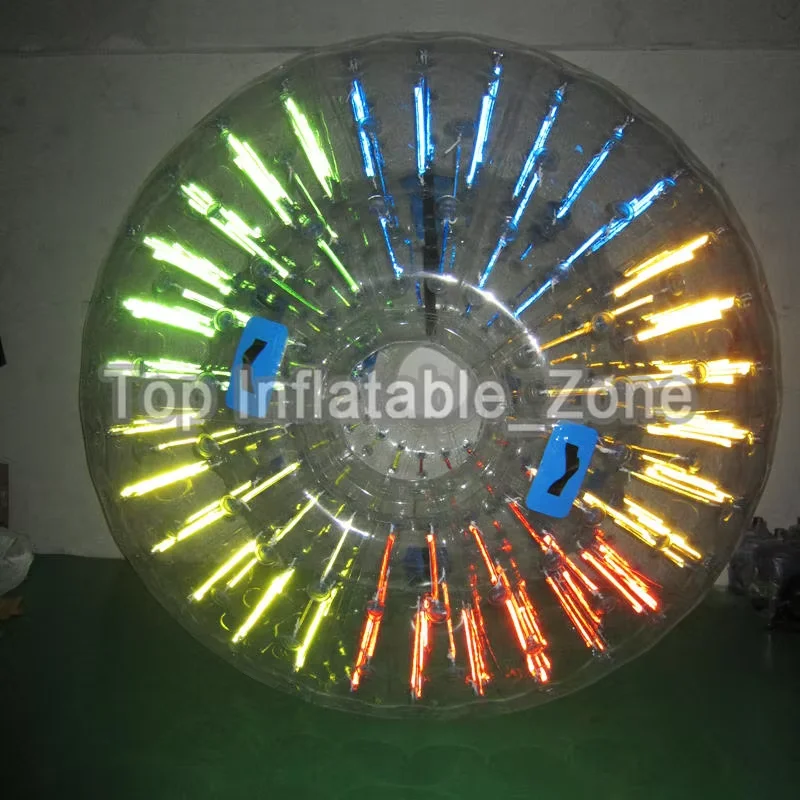 Inflatable Zorbing Ball Price Lighting Inflatable Zorb Ball Giant Hamster Ball For Human PVC Grass Ball/Snow Ball