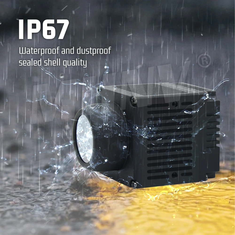 MHNV Warmtebeeldcamera IP67 Nachtzicht Infrarood Front Autocamera Met 384x288 Resolutie OEM & ODM Ondersteund