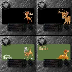 MINISO Disney Bambi Mousepad Non-slip Lockedge Office Student Gaming Thickened Large Writing Pad Cushion