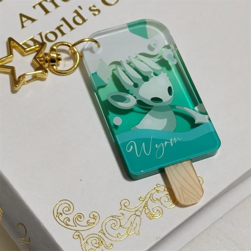 ゲーム ホロウナイト: シルクソング ホーネット グリム ワーム ピュア コスプレ キーホルダー アクリルキーリング オーナメント キーチェーン アクセサリー かわいい小道具