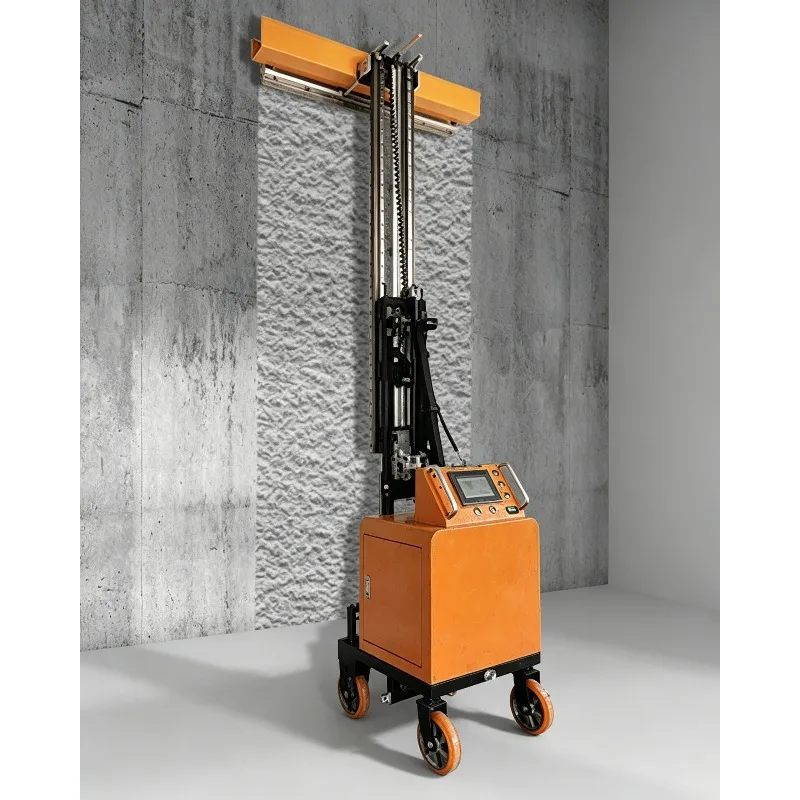 New‑Tech Automatic Wall Cement Rendering & Plastering Machine Wall Smoothing Robot, Construction Concrete Machinery for Sale