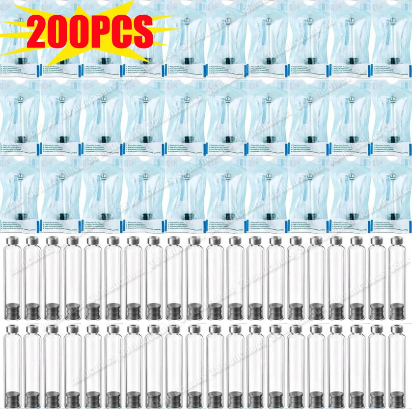 100 stks-500 stks 3 ml Insuline Cartridges Cassette Fles voor Insuline Injectie Pen Steriele Individuele Verpakking Medische Esthetiek