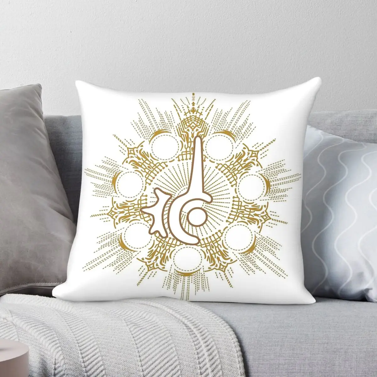 Soul Of The Red Mage Pillowcase Polyester Linen Velvet Printed Zip Decorative Throw Pillow Case Home Cushion Cover 18