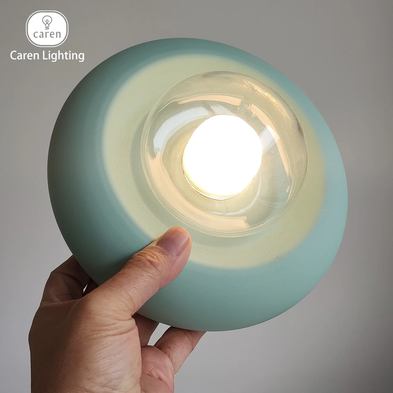 Caren Lighting Futurism Wall Sconces Lighting Design Glass Electroplating LED Bauhaus Contemporary Modern Cozy Light Fixture
