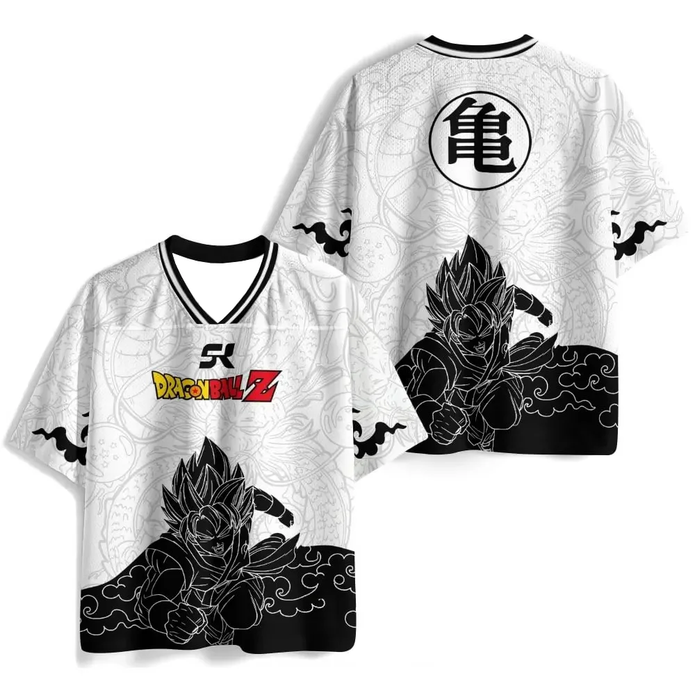 Retro Gaming Jersey - Maglietta con scollo a V Dragon
