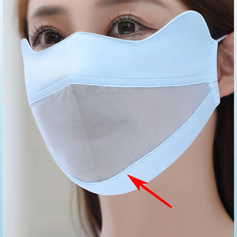 New 2026 Summer Women's Lightweight Breathable Outdoor Sun Protection Mask Face Shield High Aesthetic Value Cycling Men's Ful...
