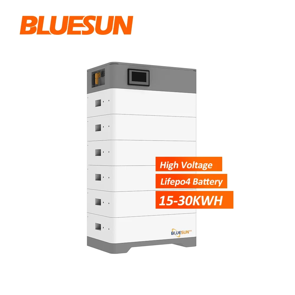 High Voltage Stacked Solar Energy Storage Batteries 10KWH 15KWH 20KWH 30KWH Lifepo4 Solar System Battery