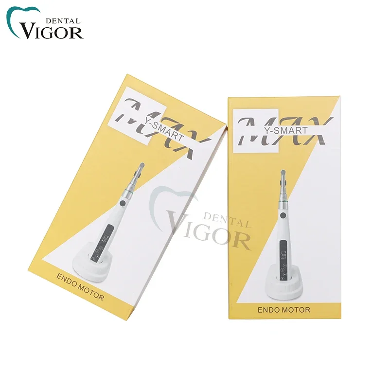 Wireless 16:1 Contra Angle den  tal Root Canal Treatment Y-SMART den  tal Endo Motor with LED Light