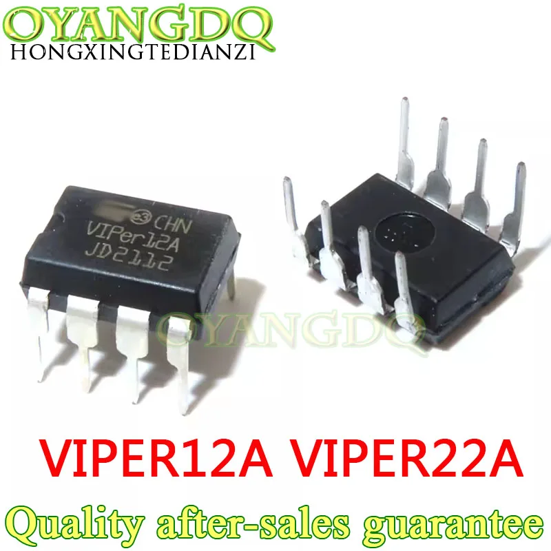 (10PCS) 100% New VIPER12A VIPER22A VIPER12 12A VIPER22 DIP8 DIP-8.