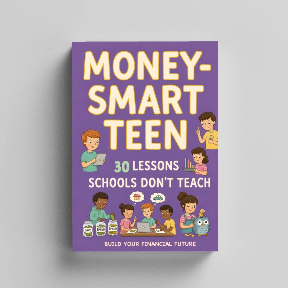 Money-Smart Teen, 30 Lessons Schools Don’t Teach, Financial Literacy, Budget Planning, Smart Spending