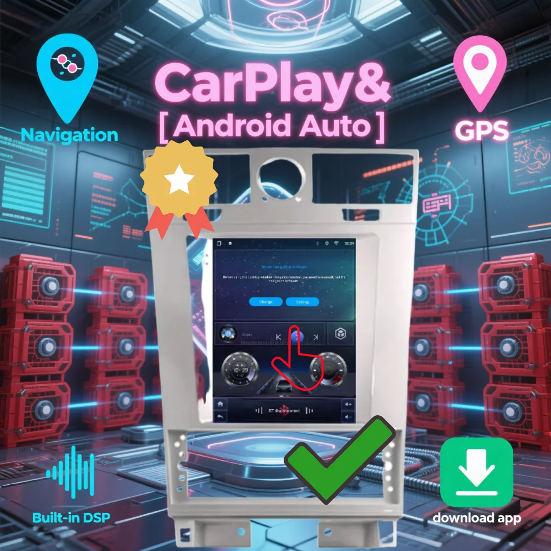 12,1 Android para Lincoln Navigator 2010-2013 reproductor Multimedia pantalla táctil receptor de Radio GPS unidad principal Radio CarPlay Auto