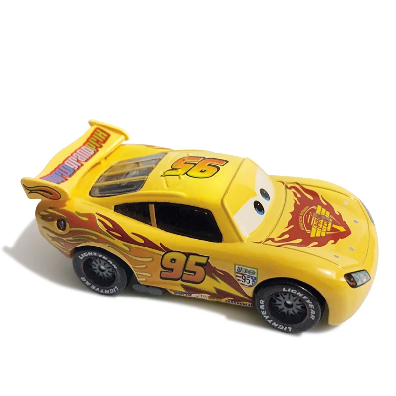 Cars 2 Cars 3 Lightning McQueen Mater Sheriff Flo Ramone Legierungsautos 1:55 Metall-Druckguss-Modellautos Spielzeug Geburtstagsgeschenke