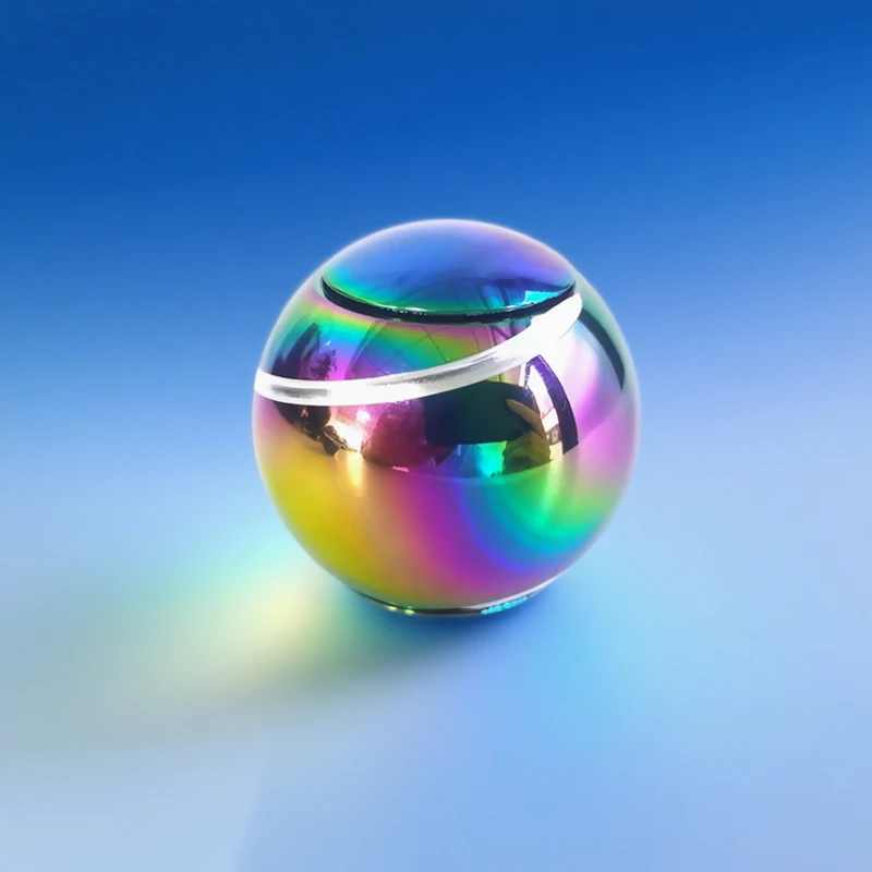 Metalowy żyroskop EDC na opuszki palców, zabawka antystresowa dla dorosłych, obrotowe urządzenie biurkowe poprawiające koncentrację i skupienie.