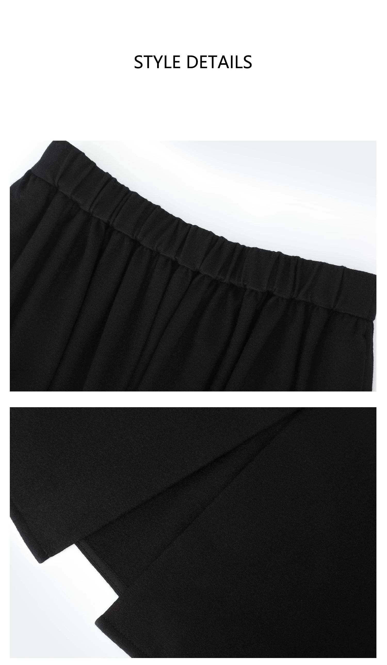 100% Wool Three-Dimensional Cut Flower Bud Skirt, Designed with a Relaxed and Lazy Style, New Model for Women in the Fall/Winter 2026 Season
