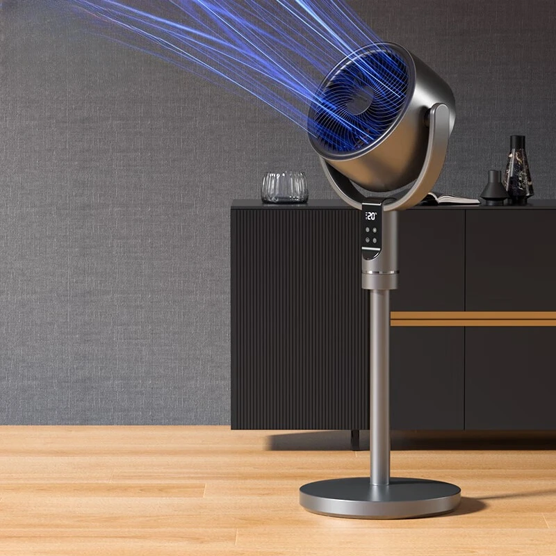 

Air circulation fan Low noise vertical table and floor dual-purpose intelligent floor fan