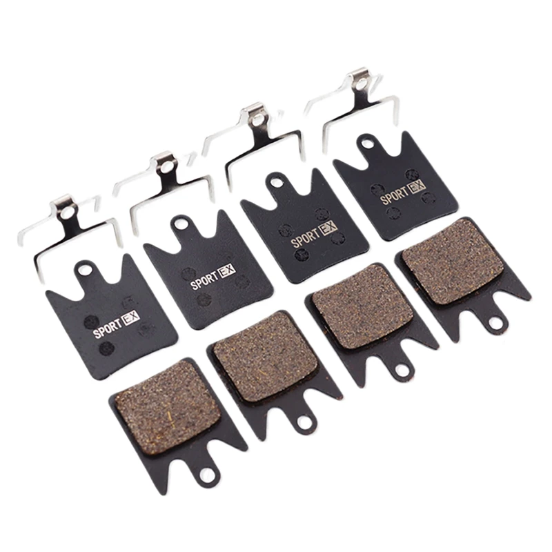 4 Pairs Bicycle Disc Brake Pads For Hope HOPE Moto V2 Tech Evo V2 Calipers, Sport EX Class, Resin