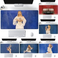 Hot Singer Aurora Aksnes What happened to the Heart Mousepad Computer Laptop Gamer Pad PC Gaming Accessories Desk Mats