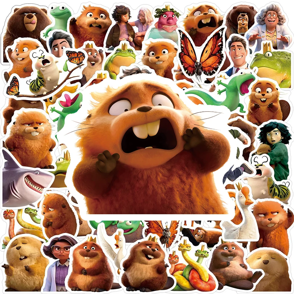 

10/30/50pcs Funny Disney Anime Movie Hoppers Stickers Cute Cartoon Decal DIY Laptop Phone Luggage Waterproof Sticker Classic Toy
