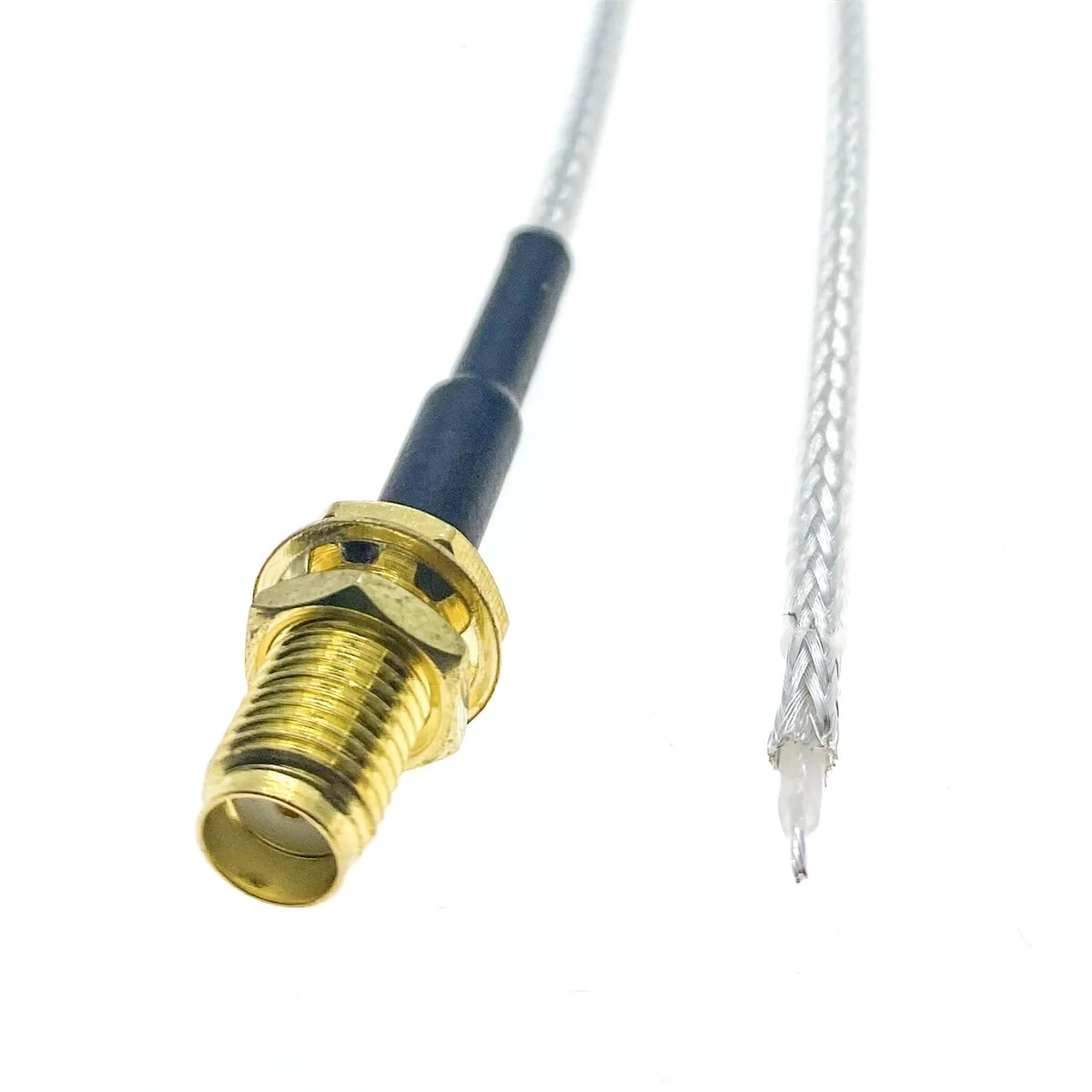 Single End SMA Female to PCB Solder Pigtail RG316 Cable for WIFI Wireless Router GPS GPRS Low Loss Jack Plug Wire