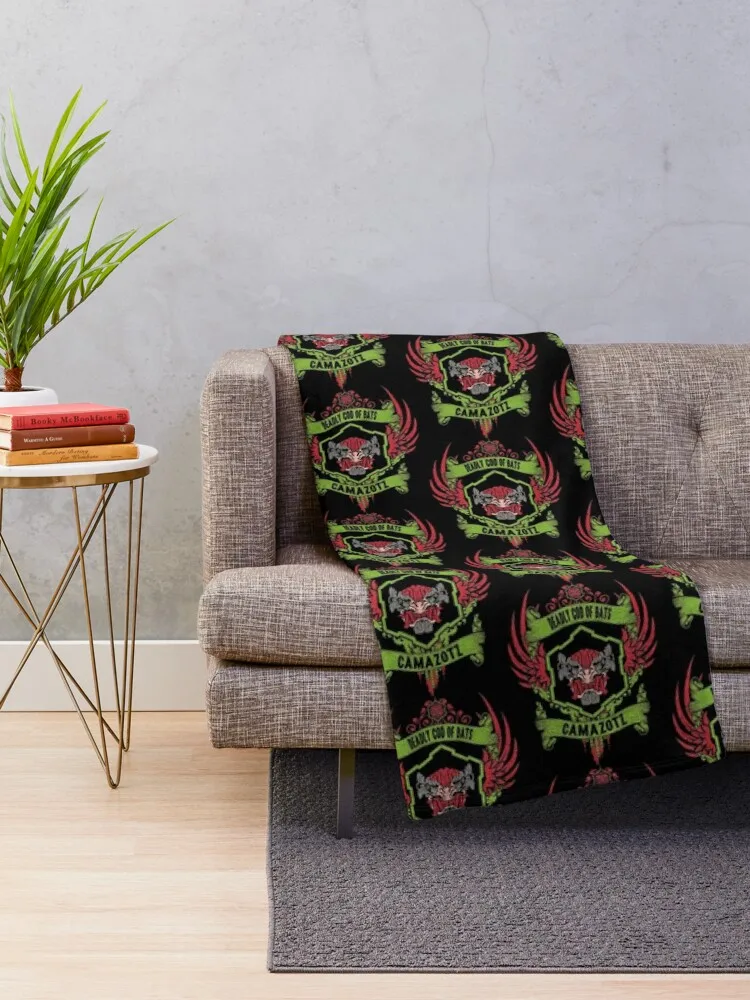 CAMAZOTZ - LIMITED EDITION Throw Blanket Fluffy Softs Plaid on the sofa Blankets