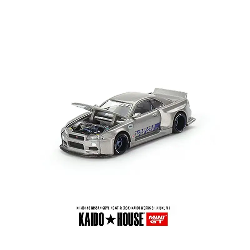 Kaido House + MINIGT Skyline GT-R (R34) Kaido Works SHINJUKU V1