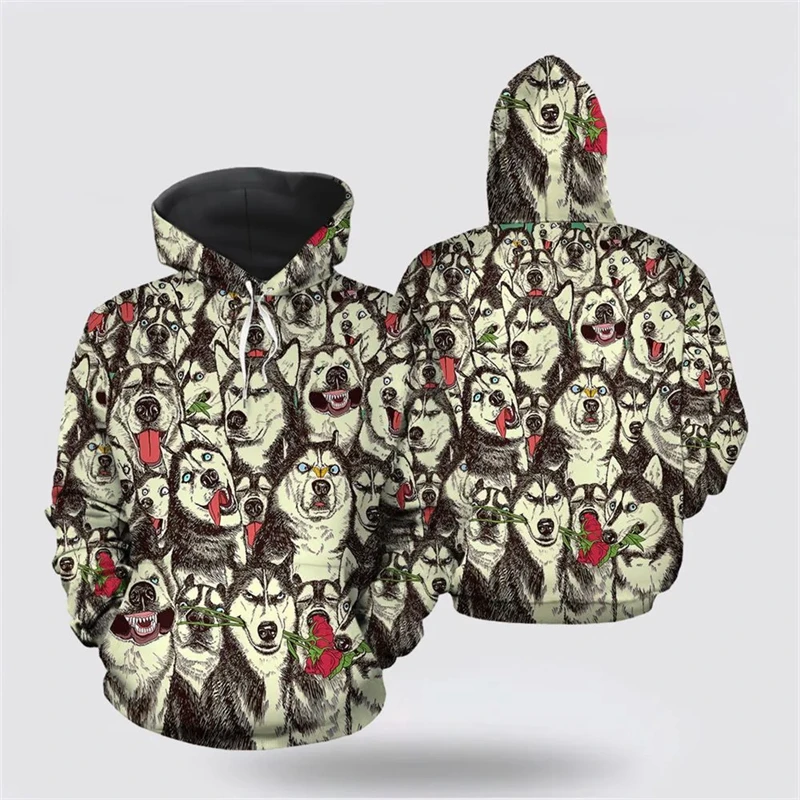

New Arrival Personality Hoodies Funny Animal 3D Printed Pullovers Men Women Casual Oversized Hooded Sweatshirts Male Cool Hoodie