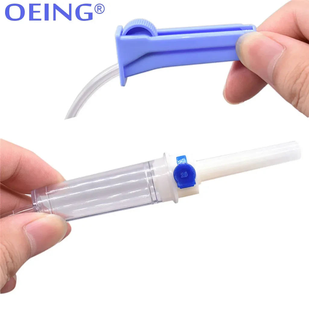 OEING 10PCS Dental Implant Surgical Flushing Disposable Tube Match NSK Pipe Irrigation Tubing Dentist Water Pipe Transparent